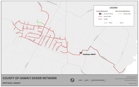 Kulaimano WWTP Sewer Map