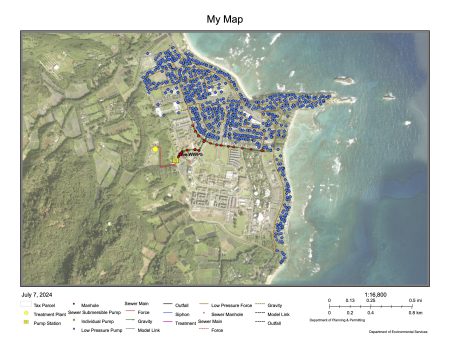 Lāʻie Wastewater Reclamation Facility Service Area